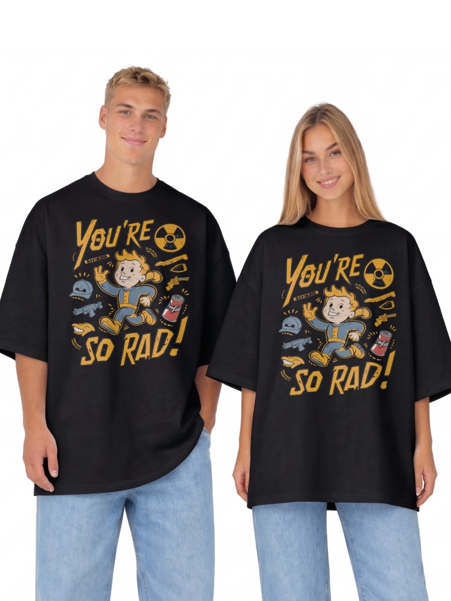 Оверсайз-футболка You are so rad. Fallout. Фолаут